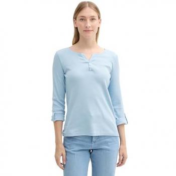 Tom Tailor Maglietta blu chiaro, XS