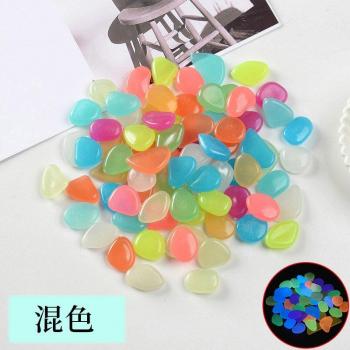 Fluorescent Pebbles for Fish Tanks