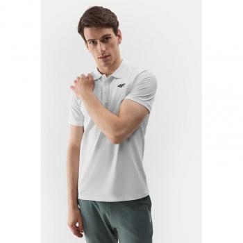 4F Freizeit Polo 4FWSS24TPTSM130 Weiß