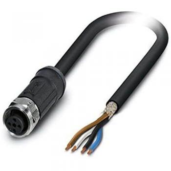 M12 SAC‑4P 5.0 Sensor‑Actuator Cord – 5 m Length (Part #1454163)