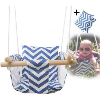 Kindergarten Canvas Swing with Cushion