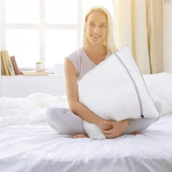 Lot de 2 Oreillers Gonflants Hypoallergéniques