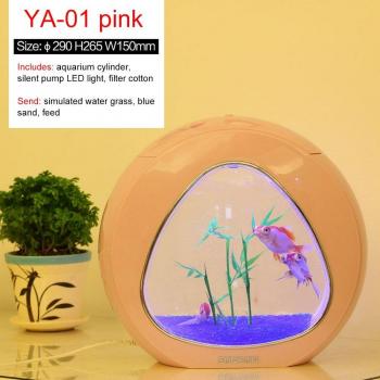 4L Nano Fish Tank with Eco-Friendly Filter and LED System