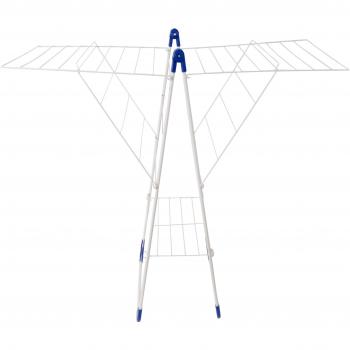 Tendedero Acero MSV 20 m – Blanco, 155×61×94 cm