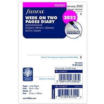 Mini Agenda 2022 Filofax