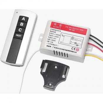 Switch‑Light 3/4V: Lámpara de Pared con Recepción Inalámbrica