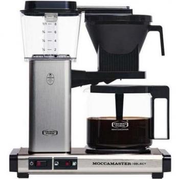 Moccamaster KBG 741 Select Brushed Silver Automatic Drip Coffee Machine