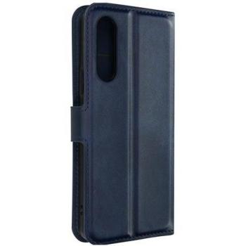 Funda Multifuncional para Sony Xperia 10 V Dibujo Línea Azul