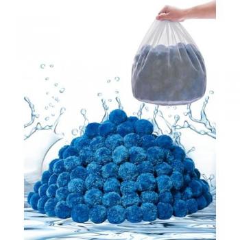 Boules Filtrantes pour Piscine VEVOR 4 lb (1,8 kg) – Remplacement Réutilisable Bleu