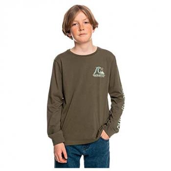 Camiseta Larga Quiksilver Rolling Circle