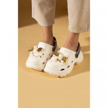 Sandali donna Eva Comfort suola alta dettagli DNZ223-24BejMink 40