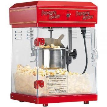 Vintage Popcorn Maker Cine aus Edelstahl