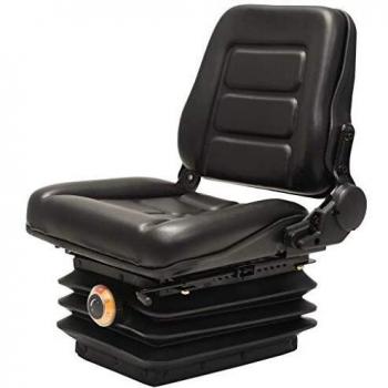 Vidaxl Forklift & Tractor Seat With Suspension And Adjustable Backrest