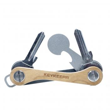 KeyHolder V2 „Black Cherry“ – 12‑faches Schlüsselorganizer mit Extras