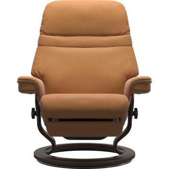 Sunrise Relaxsessel Stressless – neues Caramel‑Batick, braun, elektrisch verstellbar