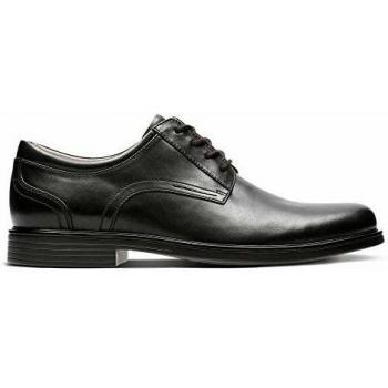 Clarks Un Aldric Lace, Tissu Oxford Homme, Cuir Noir, 41 EU