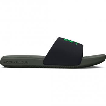 Chaussons de Plage Homme Under Armour Ansa Noir/Vert