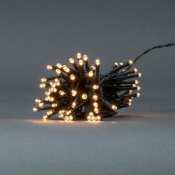 Nedis 96-LED Festive Warm White Light Ribbon – 7.20m, 7 Scenes, Indoors/Outdoors, Battery‑Powered