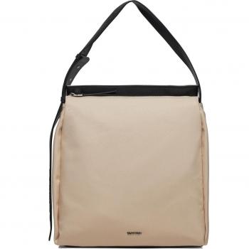 Gracie Shopper Handtasche von Calvin Klein Écru