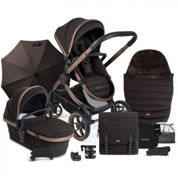 ICandy Peach 7 Pushchair and Carrycot Package in Pecan