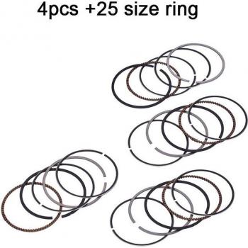 Kit de anillos de pistón para Honda CBR250 de 0.25mm