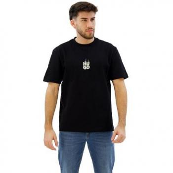 Dalsar Fade Logo Black T-Shirt for Men