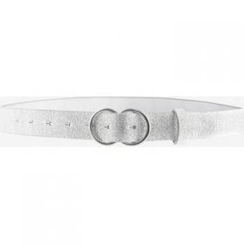 Ceinture Éclat Argenté à Double Anneau