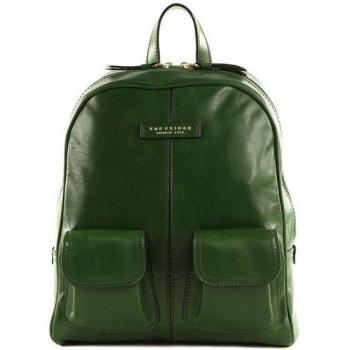 THE BRIDGE Robuster Leder Backpack