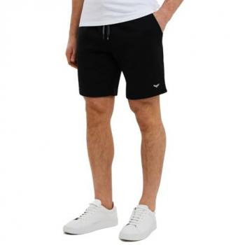 'Bergamot' Black Fleece Shorts