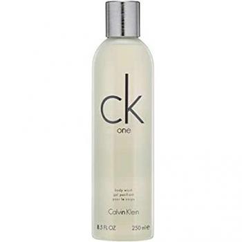 CALVIN KLEIN ck one Shower Gel, Duschgel mit aromatisch-zitrischem Unisex-Duft für Frauen und Männer, 250 ml