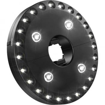 Black LED Light for Patio Umbrellas and Tents, 28 Lights