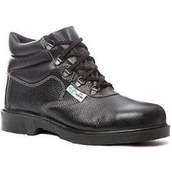 Impermeabile Volcanite S3 Scarpe Sicurezza Alte Nero 38