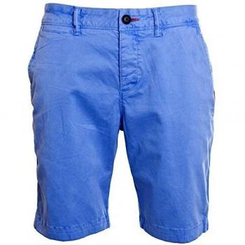 Uomo Superdry Pantaloncini Hyper Charge Blu 32