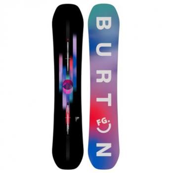 Burton Snowboard Femme Feelgood Camber Noir‑Violet 149 cm