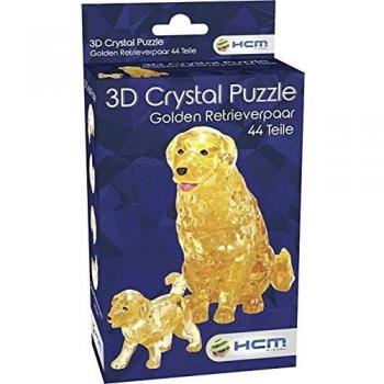 Gioiello in cristallo HCM Kinzel Golden Retriever 3D, 44 unità