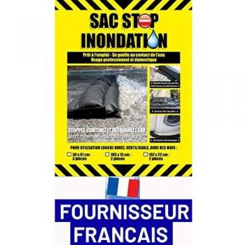 Sacs anti inondation en polypropylène 105 x 15 cm (4 pièces)