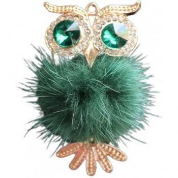 Owl Alloy Car Perfume Clip