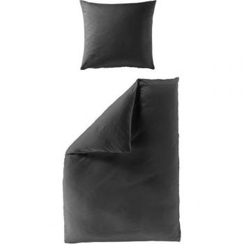 Bettwäsche „Elegant uni“ – BIERBAUM Mako‑Satin, 100 % Baumwolle