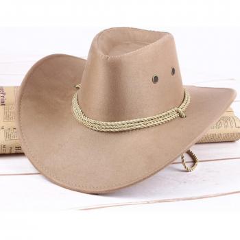 Lässiger Cowboy-Sonnenschutz mit breitem Rand