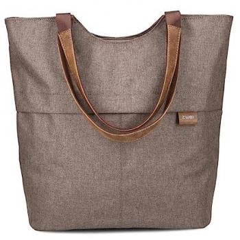 Sac à main en cuir brun Olli OT15