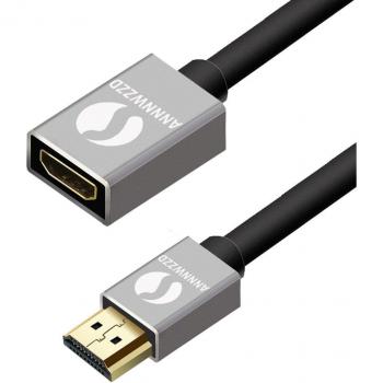 Cable HDMI Dorado Plus: Alta Velocidad y Ethernet (0,5‑2 m)