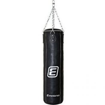 Trainingsboxsack TN 108 cm – 900 Leder, schwarz/weiß