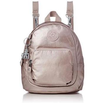 Kipling Glayla, Sac à dos femme, Rose (Metallic Gift), 19x22.5x14 cm