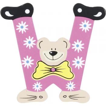 Playshoes Holzbuchstabe W für Kinder