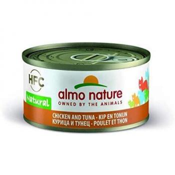 Almo nature pollo y atún 70 gr