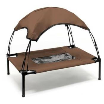 HéloShop 26 Transat chien L-Relax, 91 cm, 25 kg, protection solaire