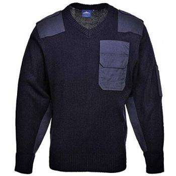 Pull de travail sécurité Portwest Otan Bleu Marine (Homme)