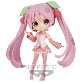 Figurine Collectible Hatsune Miku Q Posket Sakura Version B