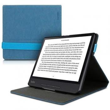 KWMobile Hülle „Petrol“ für Kobo Forma – eReader‑Schutz + Tragetasche & Ständer