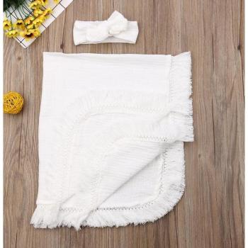 PUDCOCO Newborn Muslin Sleeping Wrap